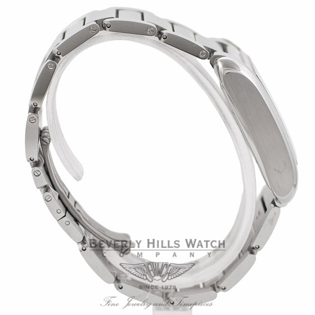 Cartier Tank Anglaise Medium Stainless Steel Silver Dial W5310009 FBJ1QH - Beverly Hills Watch Company Watch Store