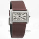 Cartier Tank Divan White Gold Double Row Diamond Case Ladies Watch 2599 Beverly Hills Watch Company