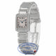 Cartier Tank Francaise 18kt White Gold Diamond Bracelet WE1002SF UXNPH5 - Beverly Hills Watch Company