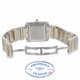 Cartier Tank Francaise Large 18k Yellow Gold Stainless Steel Silver Dial Bracelet W51005Q4 1YEFV3