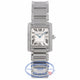 Cartier Tank Francaise Medium 18K White Gold Diamond Bezel WE101853