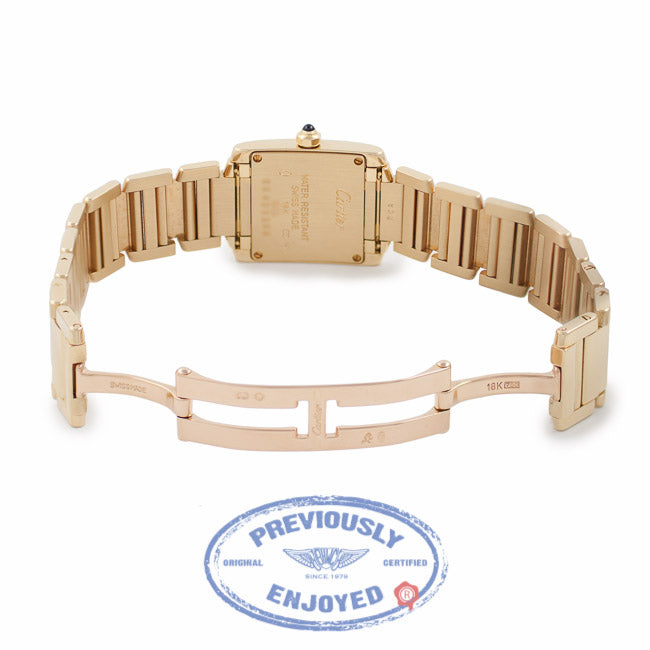 Cartier Tank Francaise 18k Yellow Gold Ladies W50002N2 HWNY7U - Beverly Hills Watch Company Watch Store