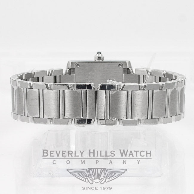 Cartier Tank Francaise Small Stainless Steel Quartz Ladies Watch W51008Q3 Beverly Hills Watch Company Watches