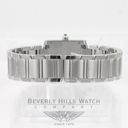 Cartier Tank Francaise Small Stainless Steel Quartz Ladies Watch W51008Q3 Beverly Hills Watch Company Watches