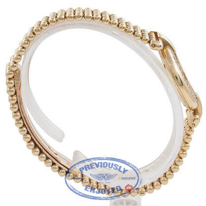 Cartier Vendome Ladies 18k Yellow Gold Diamond Bezel CI6YMI - Beverly Hills Watch Company Watch Store