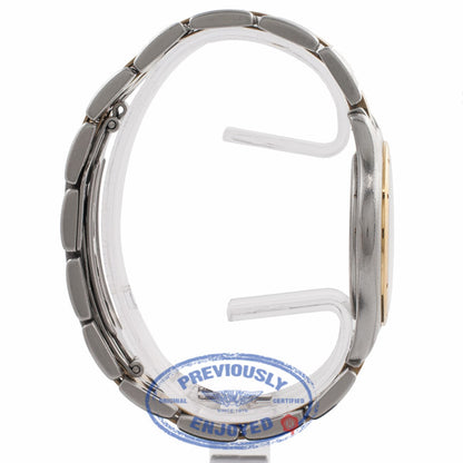 Cartier Vendome White Dial Stainless Steel and 18K Yellow Gold W187904 46VIVN - Beverly Hills Watch Store