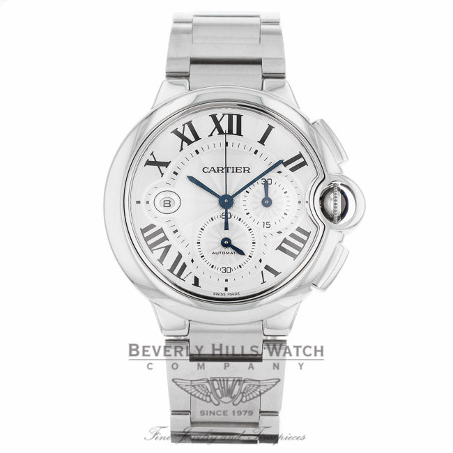 Cartier Ballon Bleu Automatic Silver Dial W6920076 - Beverly Hills Watch