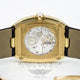 Large Cartier Baignoire 18K Yellow Gold Case Diamond Bezel Fabric Satin Strap Ladies Watch WB520022 Beverly Hills Watch Company Watches