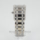 Cartier Tank American Medium 18K White Gold Diamond Bezel and 2 Row Diamond Bracelet Watch Beverly Hills Watch Company Watches