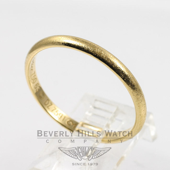 Cartier Yellow Gold Band B4002300 Beverly Hills Watch Company
