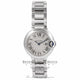 Cartier Ballon Bleu Small Stainless Steel Silver Dial Quartz W69010Z4 MDY4XX - Beverly Hills Watch Company Watch Store
