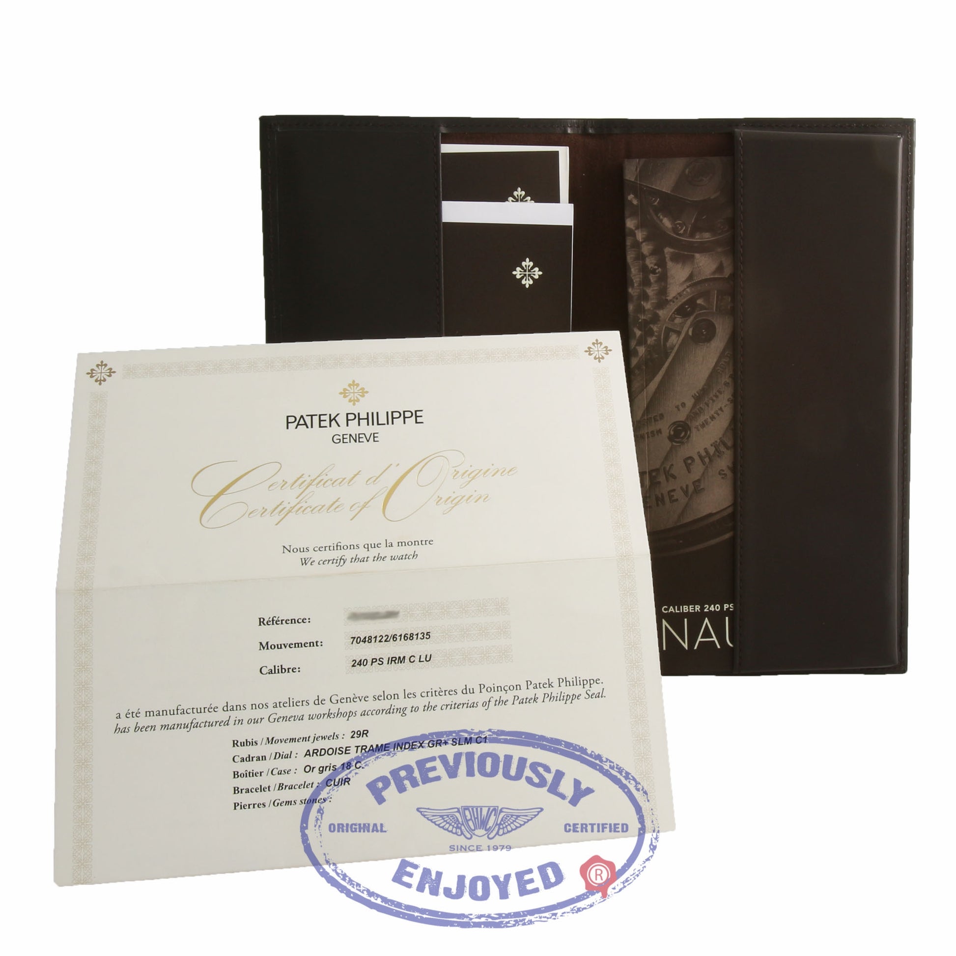 Patek Philippe Nautilus White Gold Moonphase Power Reserve 5712G-001 UDCVKL - Beverly Hills Watch Company