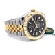 Rolex Sky-Dweller Yellow Gold and Stainless Steel Black Dial Jubilee 326933 - Beverly Hills Watch Company