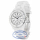 Chanel Auto 38mm White Ceramic White Dial Arabic Numerals J-12 V79UFH - Beverly Hills Watch Company
