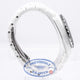 Chanel J12 White Ceramic Bracelet Double Row Diamond Bezel White Arabic numeral Dial Watch H0960 Beverly Hills Watch Company Watch Store