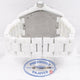 Chanel J12 White Ceramic Bracelet Double Row Diamond Bezel White Arabic numeral Dial Watch H0960 Beverly Hills Watch Company Watch Store