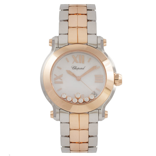 Chopard Happy Sport Floating Diamonds  27-8488-9011 Beverly Hills Watch Company
