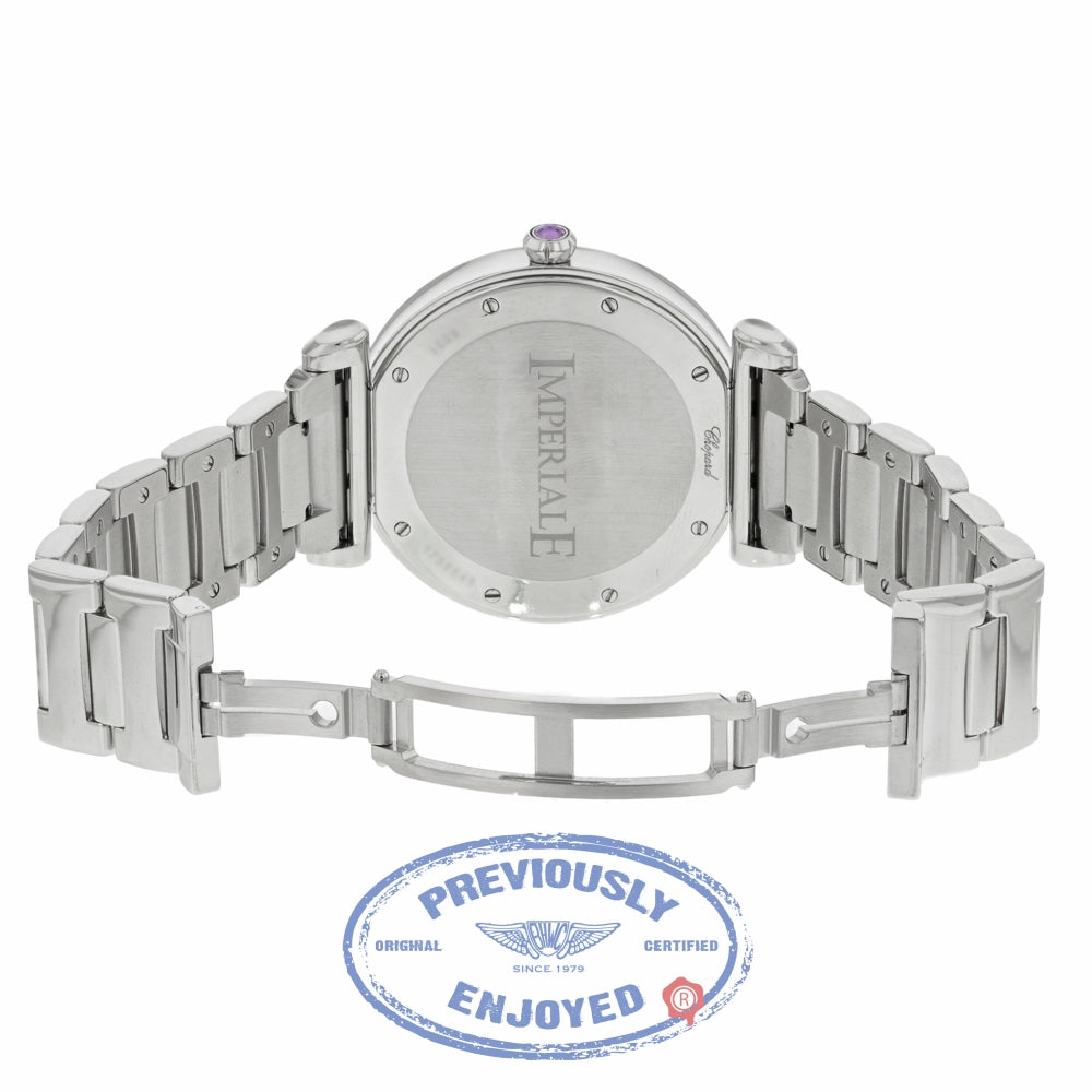 Chopard Imperiale Automatic 40mm Stainless Steel Diamond Bezel 388531-3004 HLZ130 - Beverly Hills Watch