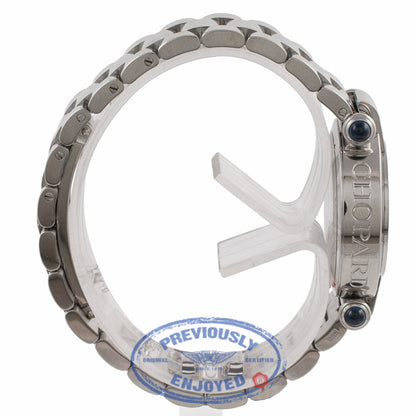 Chopard Imperiale Ladies 32MM Stainless Steel White Dial 388389-3002 JD5FPD - Beverly Hills Watch Company Watch Store