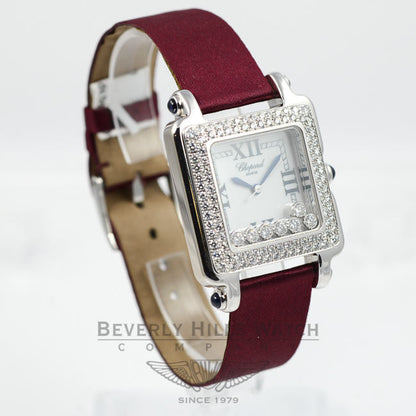 Chopard Square Happy Sport Diamond 27-6770-23-11 Beverly Hills Watches