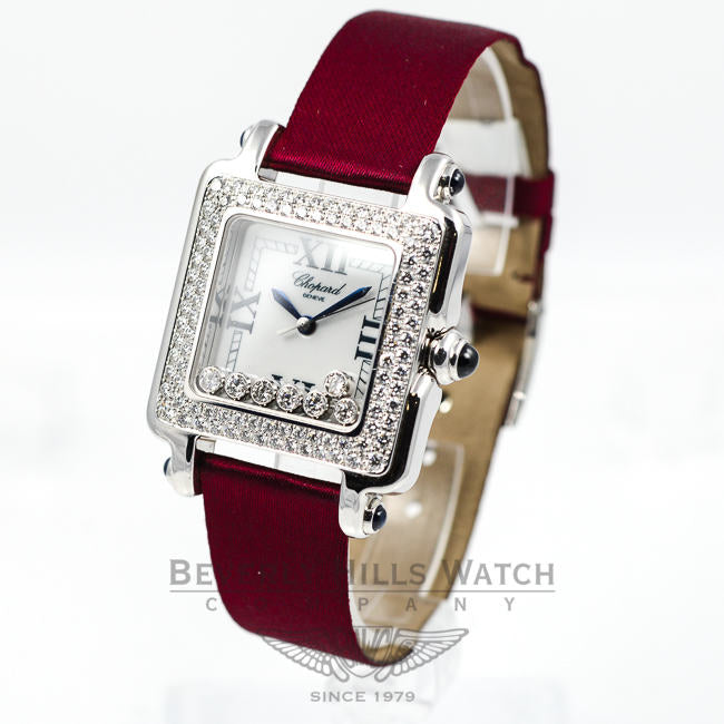 Chopard Square Happy Sport Diamond 27-6770-23-11 Beverly Hills Watches