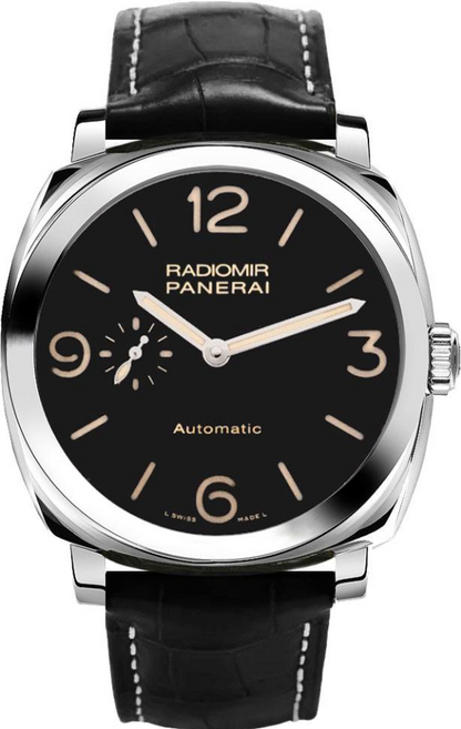 Panerai Radiomir 1940 45mm Stainless Steel Black Dial PAM00572 - Beverly Hills Watch Company