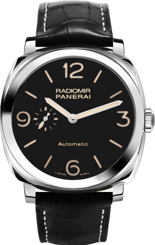 Panerai Radiomir 1940 45mm Stainless Steel Black Dial PAM00572 - Beverly Hills Watch Company