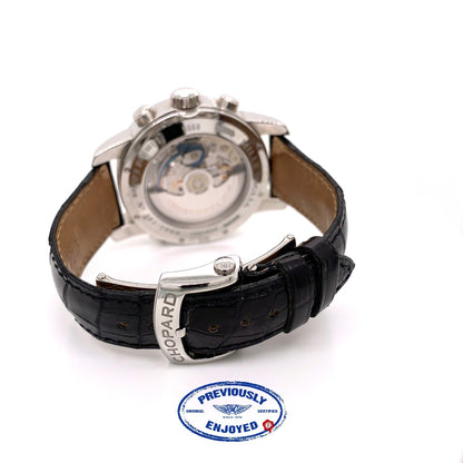 Chopard Mille Miglia Split Second Chronograph 44mm Stainless Steel Black Dial 168995-3002 - Beverly Hills Watch Company