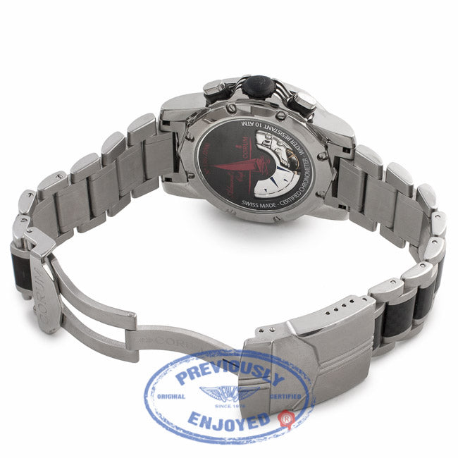 Corum Admirals Cup 2005 Limited Edition Stainless Steel Black Dial
