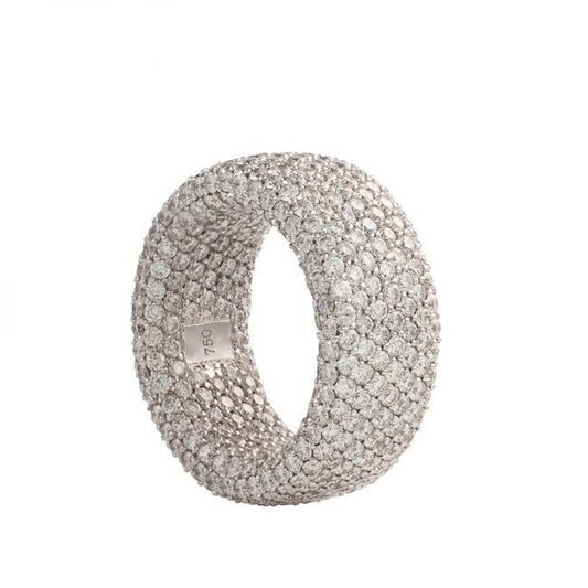 Naira & C Inside Out 8.32ct Diamond Band CRT7LP - Beverly Hills Watch and Jewelry Company