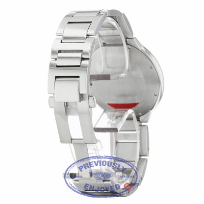 Cartier Ballon Bleu Customized Diamond Bezel 42mm Stainless Steel WE9009Z3 RU06EX - Beverly Hills Watch