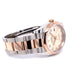 Rolex Datejust 36MM Stainless Rose Gold Domed Bezel Pink Roman Dial 116201 CYWLJ7 - Beverly Hills Watch Company