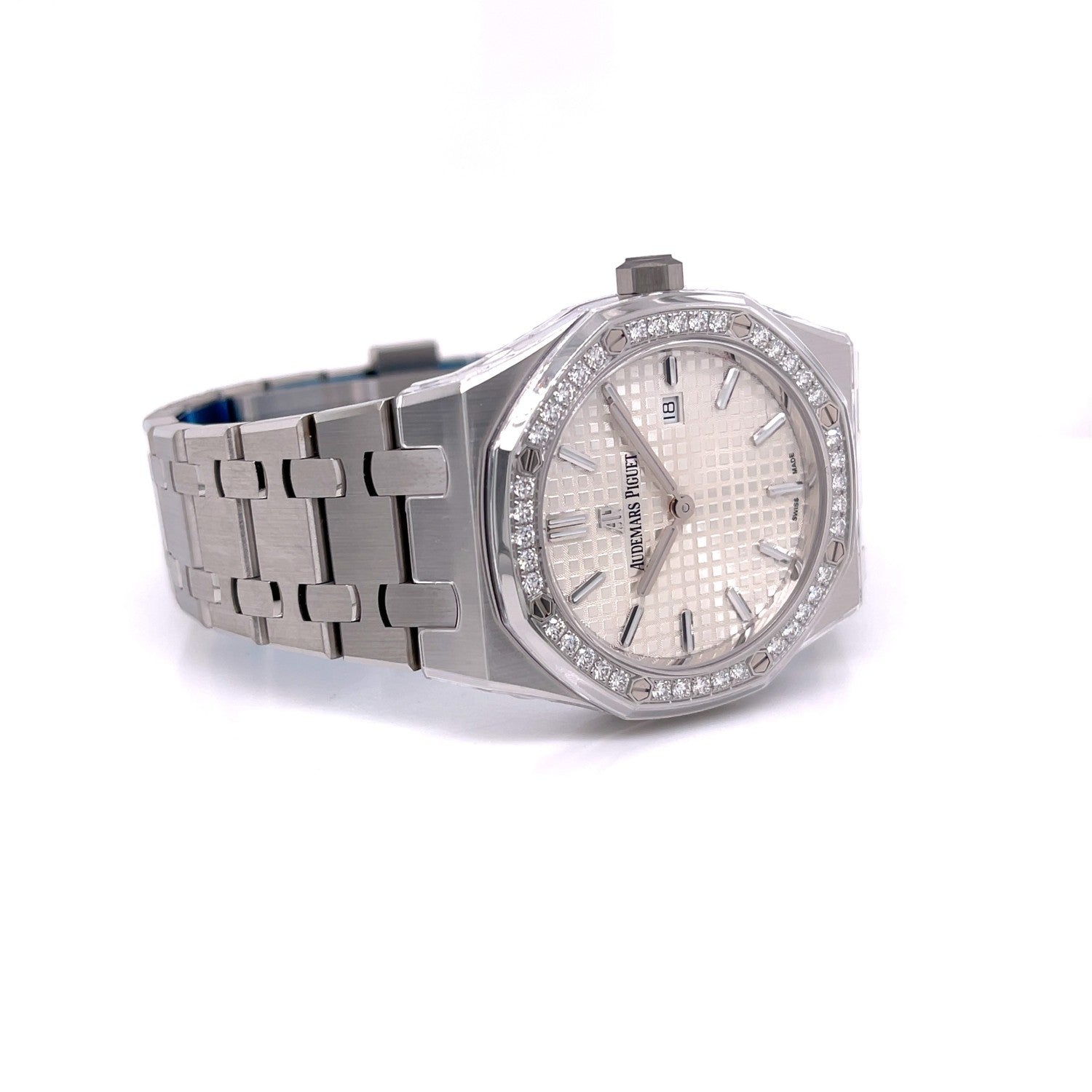 Audemars Piguet Lady Royal Oak 33mm Diamond Bezel Stainless Steel 67651ST.ZZ.1261ST.01