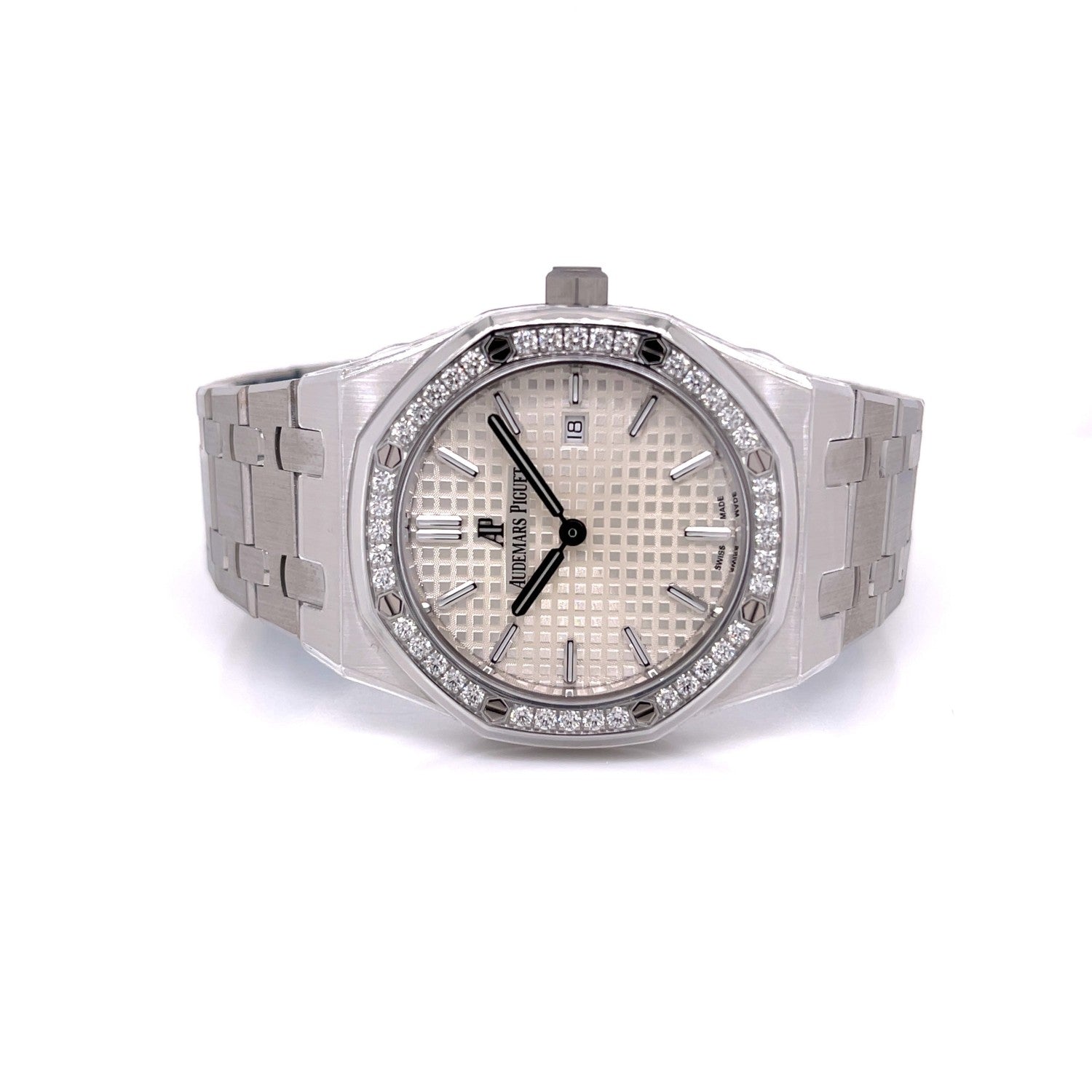 Audemars Piguet Lady Royal Oak 33mm Diamond Bezel Stainless Steel 67651ST.ZZ.1261ST.01