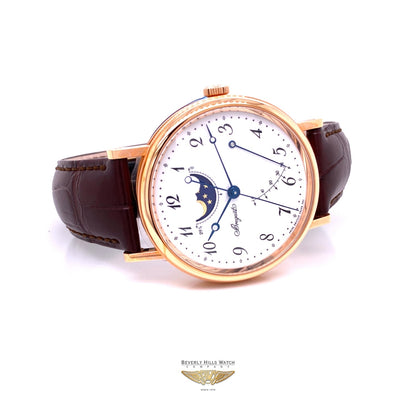 Breguet Classique Moonphase Power Reserve 39mm 7787BR/29/9V6 D3UA44 - Beverly Hills Watch Company