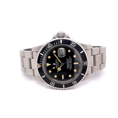 Rolex Submariner Stainless Steel Submariner 16800 D52F5Q