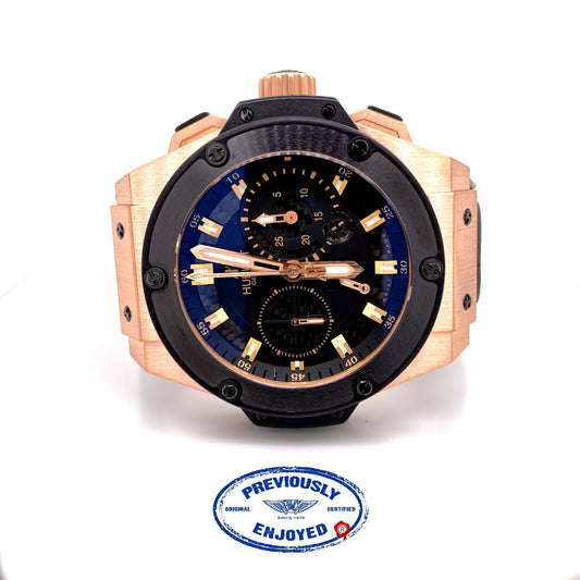 Hublot Big Bang King Power 48mm Rose Gold Split Second Power Reserve 709.OM.1780.RX D63VLA