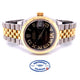 Rolex Datejust 31mm Steel and Yellow Gold Dark Grey Diamond Six Dial 278273 DA429L - Beverly Hills Watch Company