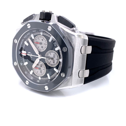 Audemars Piguet Offshore 43mm Stainless Steel and Ceramic 26420SO.OO.A002CA.01 - Beverly Hills Watch Company