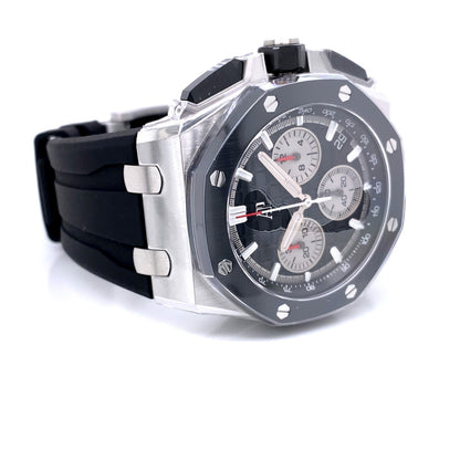 Audemars Piguet Offshore 43mm Stainless Steel and Ceramic 26420SO.OO.A002CA.01 - Beverly Hills Watch Company