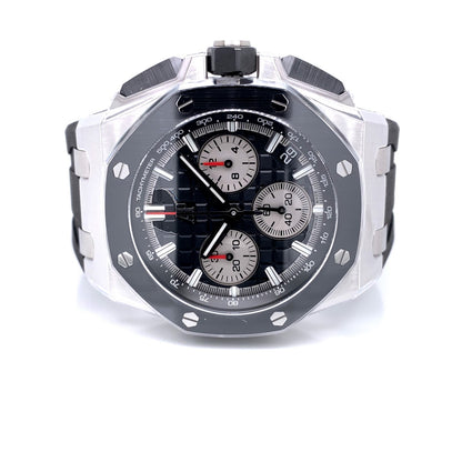 Audemars Piguet Offshore 43mm Stainless Steel and Ceramic 26420SO.OO.A002CA.01 - Beverly Hills Watch Company
