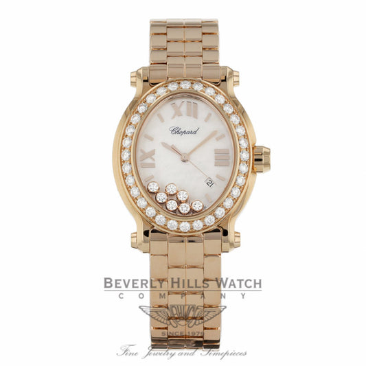 Chopard Happy Sport Oval Quartz 27/5350-5004 - Beverly Hills Watch