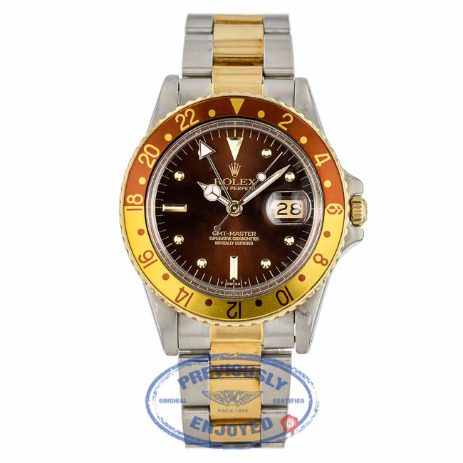 Rolex GMT-Master II "Root-Beer" Automatic 40mm 16753 - Beverly Hills Watch