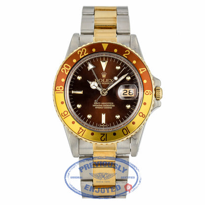 Rolex GMT-Master II "Root-Beer" Automatic 40mm 16753 - Beverly Hills Watch
