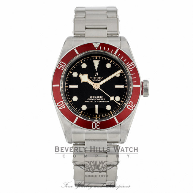 Tudor Heritage Black Bay 41mm Red Bezel 79230R 6F915T - Beverly Hills Watch