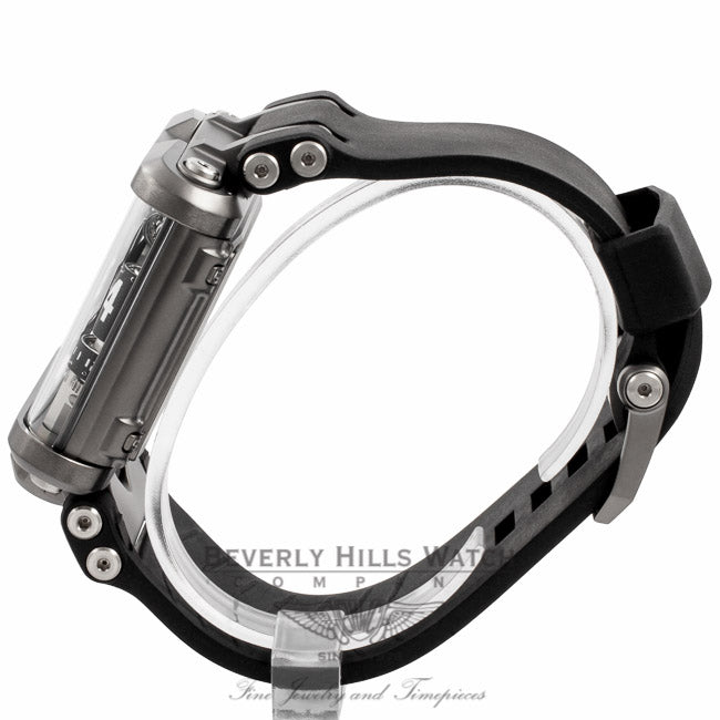 Devon Tread 1B Gents Black Dial Black Rubber Strap TREAD1B TH3VQD - Beverly Hills Watch Company Watch Store