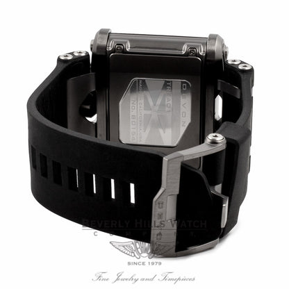 Devon Tread 1B Gents Black Dial Black Rubber Strap TREAD1B TH3VQD - Beverly Hills Watch Company Watch Store