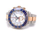 Rolex Yacht-Master II 44mm Rose Gold and Stainless Steel 116681 DEZ43K - Beverly Hills Watch Company