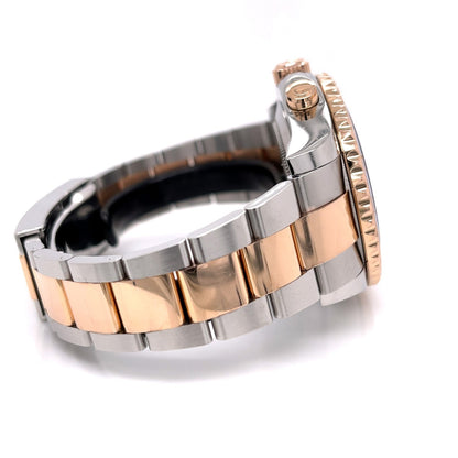 Rolex Yacht-Master II 44mm Rose Gold and Stainless Steel 116681 DEZ43K - Beverly Hills Watch Company