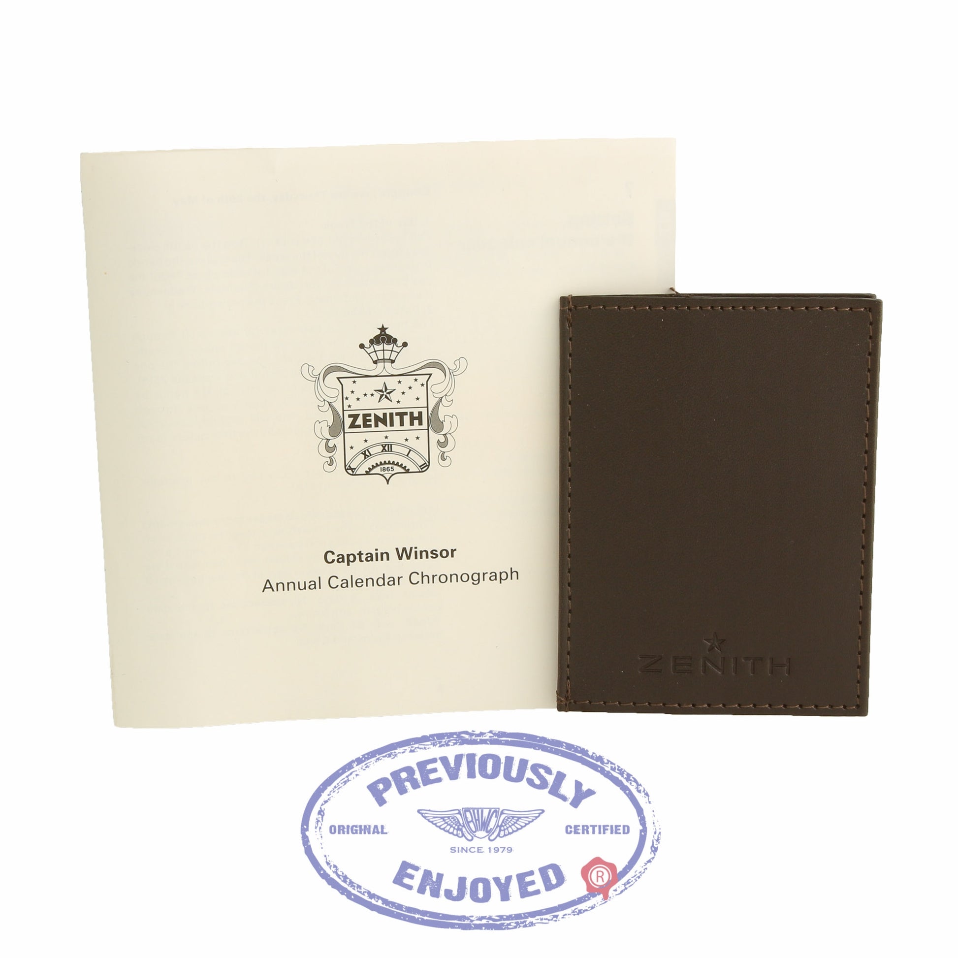 Zenith Captain Winsor Chrono 42mm Stainless Steel Silver Dial Black Alligator Strap 03.2070.4054/02.C711 DHUQPQ - Beverly Hills Watch Store